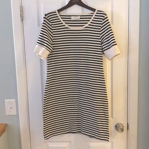 Workshop Striped Midi Dress